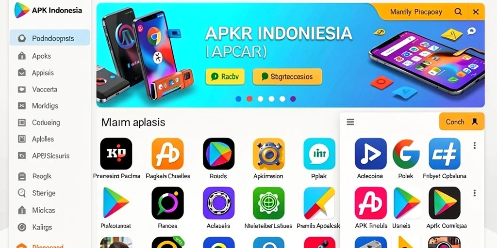 Tangkapan layar menampilkan menu karakter dengan pilihan yang beragam.