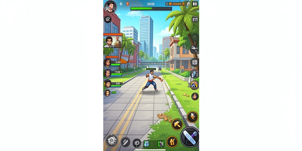 Screenshot saat merayakan kemenangan dalam COCOL88.