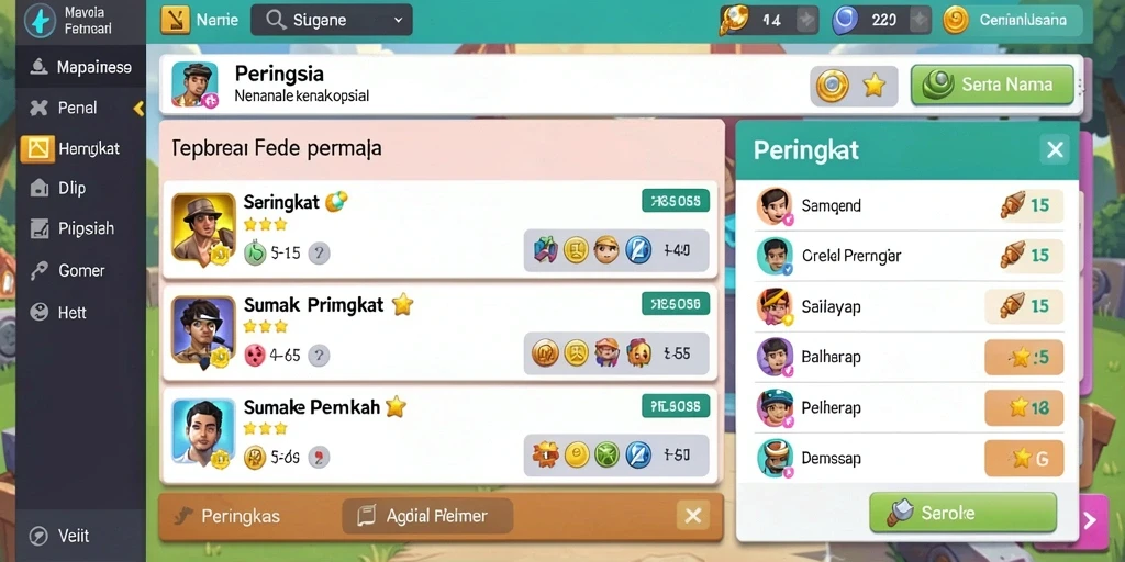 Grafis yang memukau dan detail yang halus.