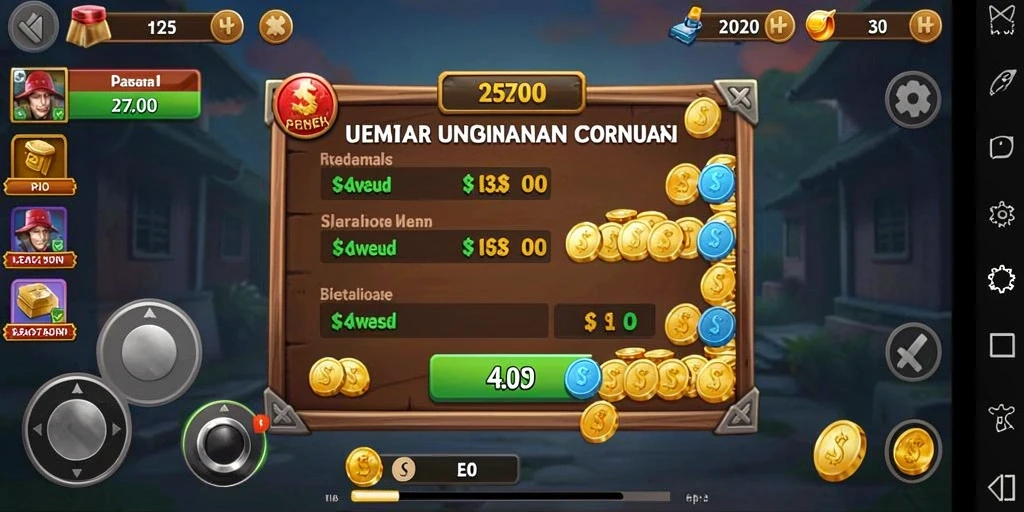 Tangkapan layar pertarungan epik melawan monster.
