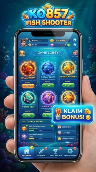 ko857 — layar beranda